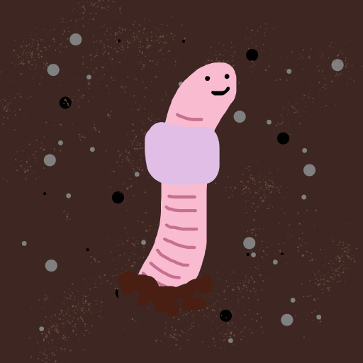 Worm drawing by knoxy