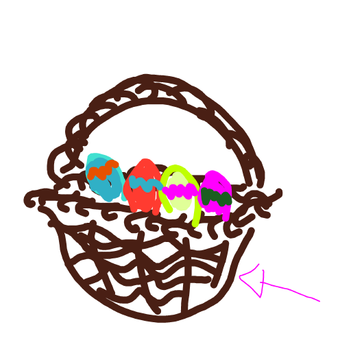 Basket drawing by mjolnirbear