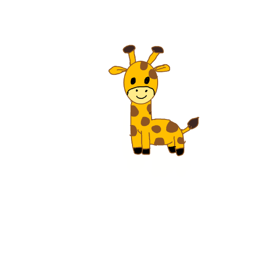 Giraffa drawing by mely