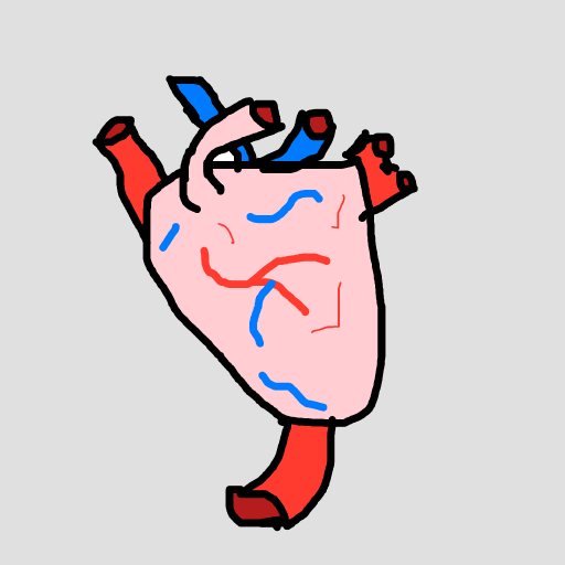 Heart drawing by paradutchman