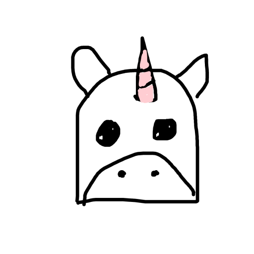 Unicorn drawing by theduchess