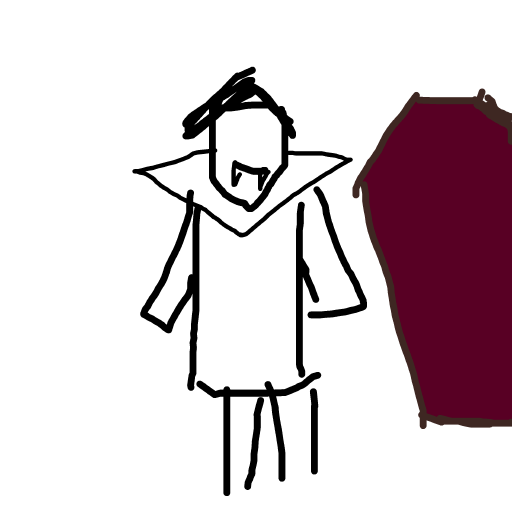 Vampire drawing by honey crisp