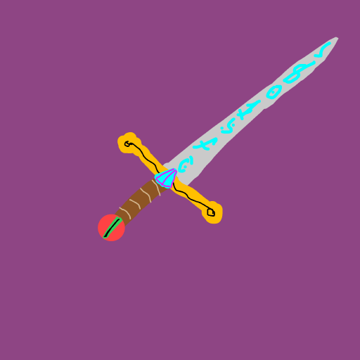 Sword drawing by drawingshepherd