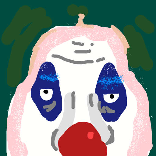 Clown Nose drawing by knoxy