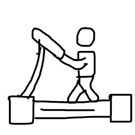Treadmill drawing by mikestam195