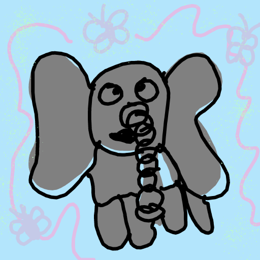 Elephant drawing by sun-rose-drive