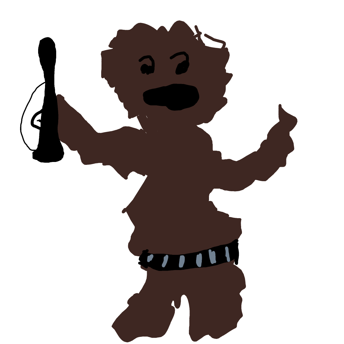 Chewbacca drawing by last-dark-might