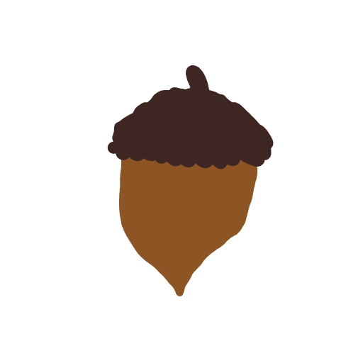 Acorn drawing by Guardianoflives