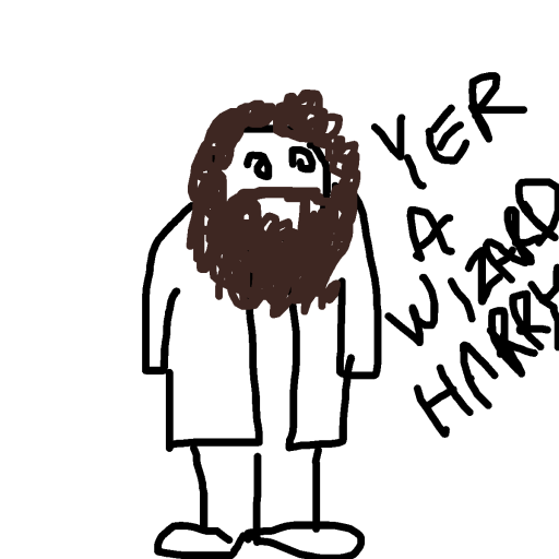 Hagrid drawing by icy-fresh-rogue