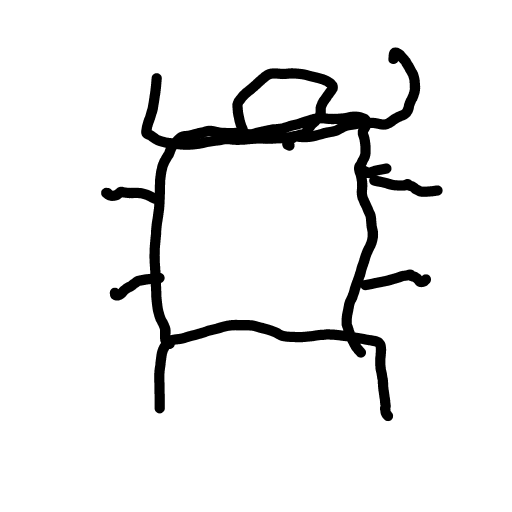 Spider drawing by lead-near-data