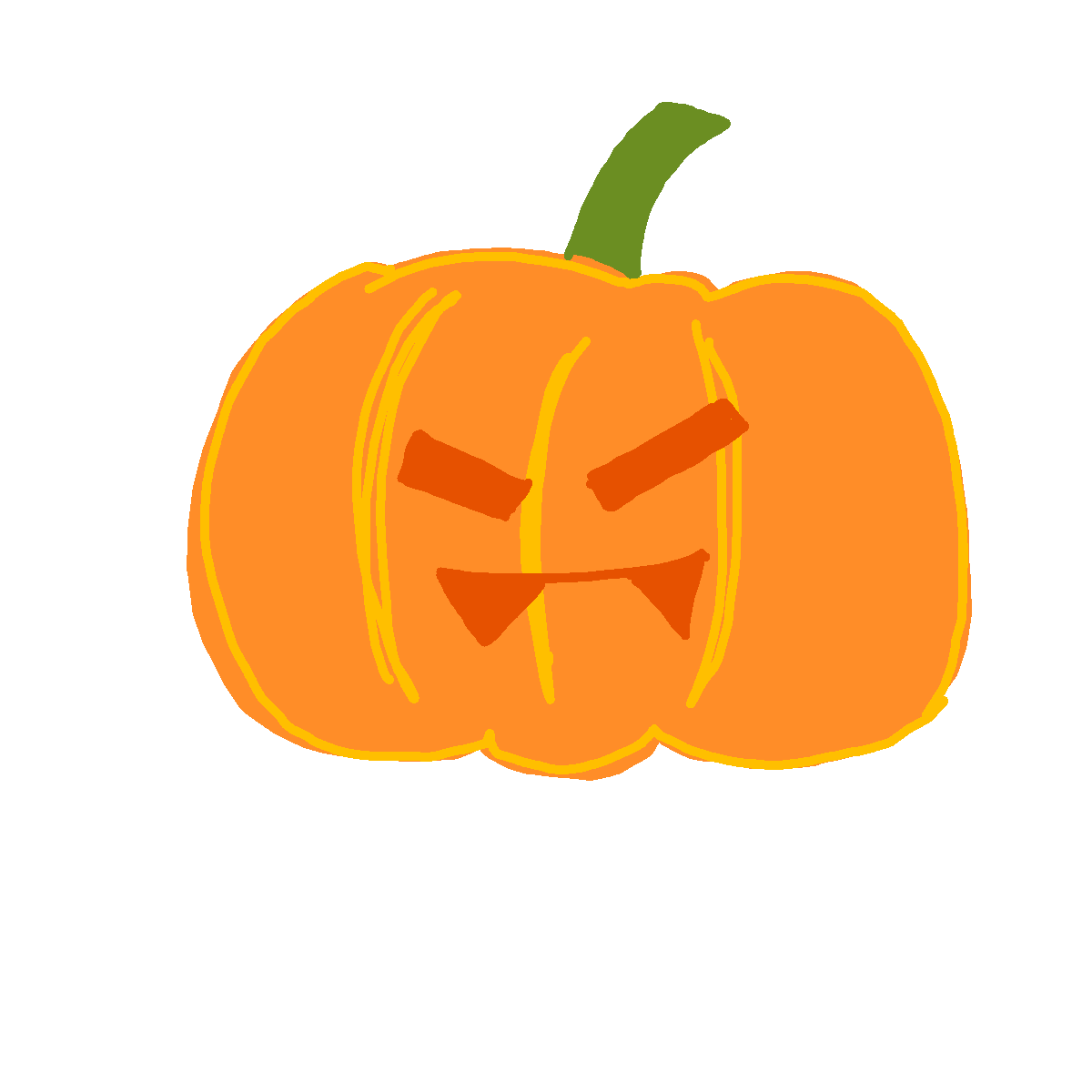 Pumpkin drawing by iron-pearl-link