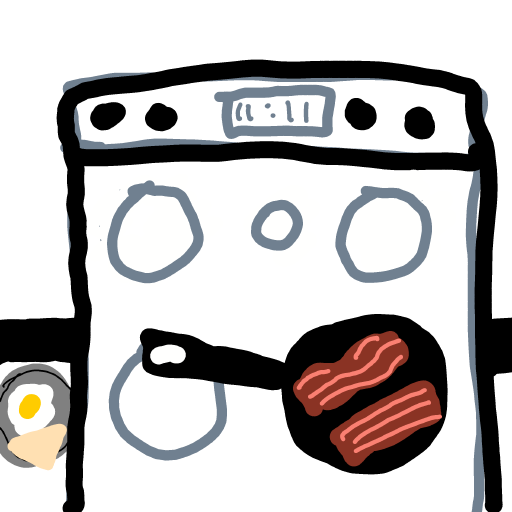 Bacon drawing by Anna