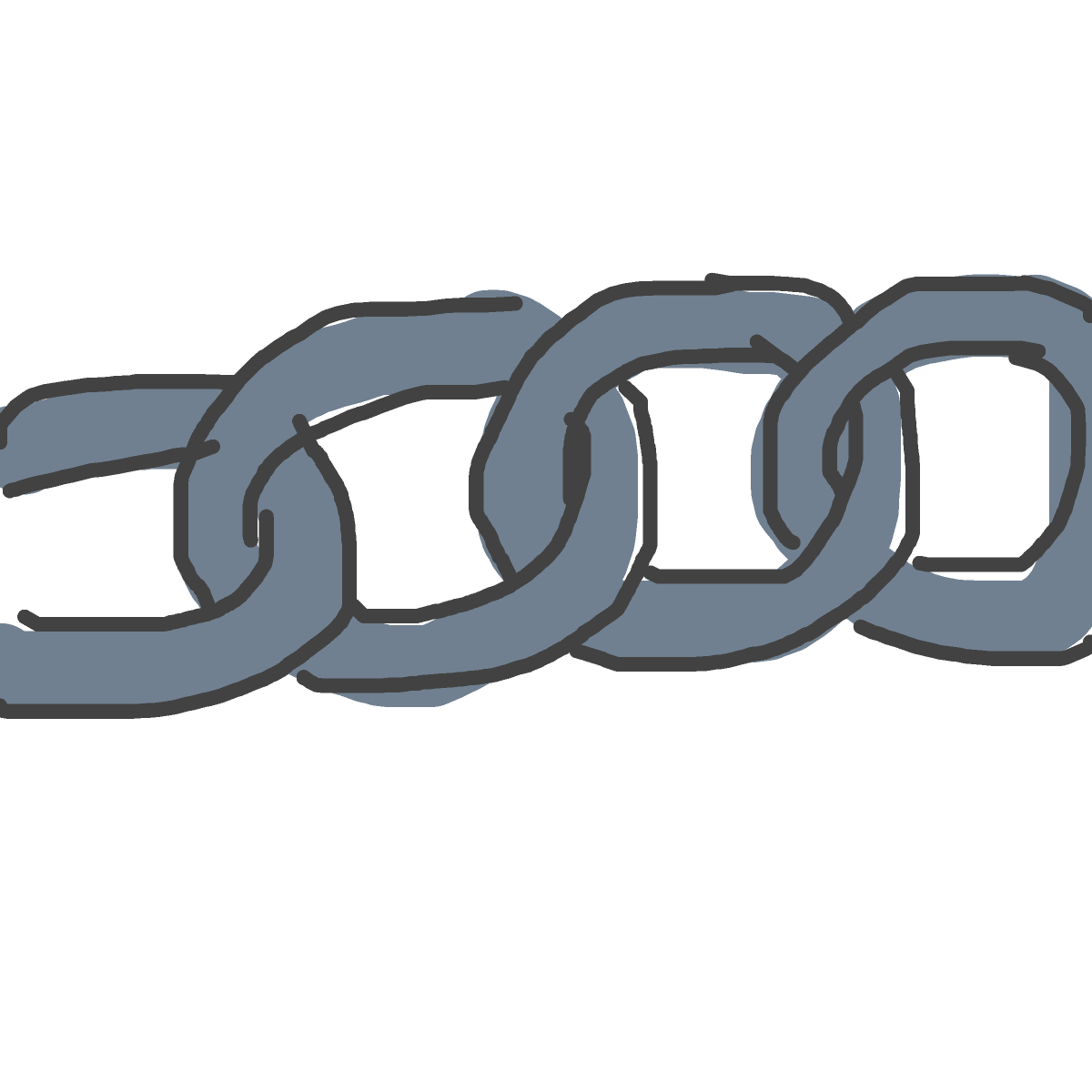 Chain drawing by beksss