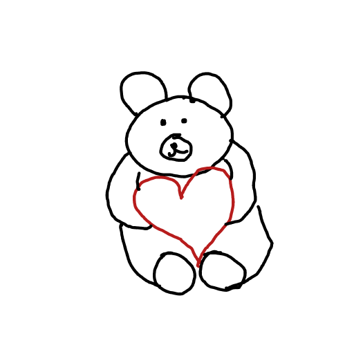 Teddy Bear drawing by fresh-paint-king