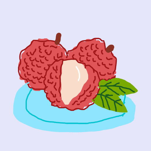Lychee drawing by icy-cream-eye