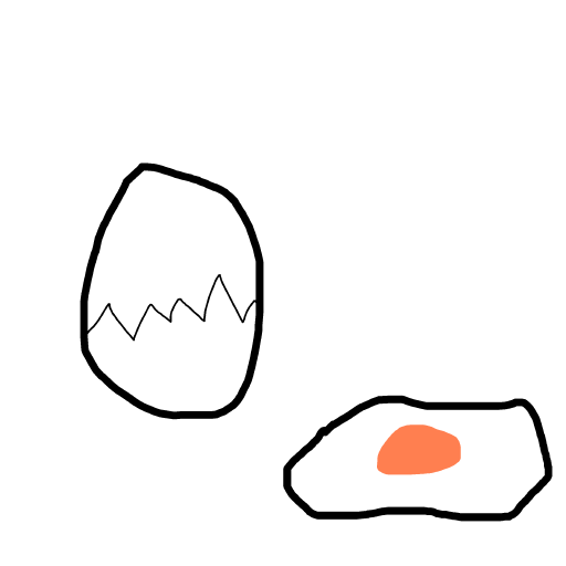 Egg drawing by hatben