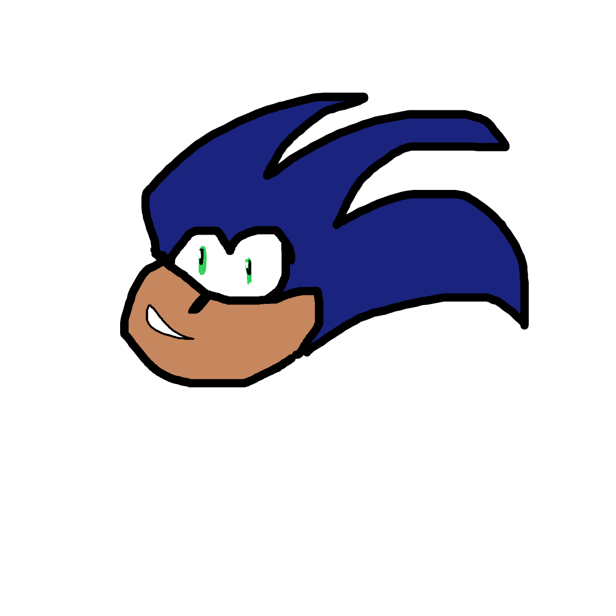 Sonic drawing by ice-pure-realm