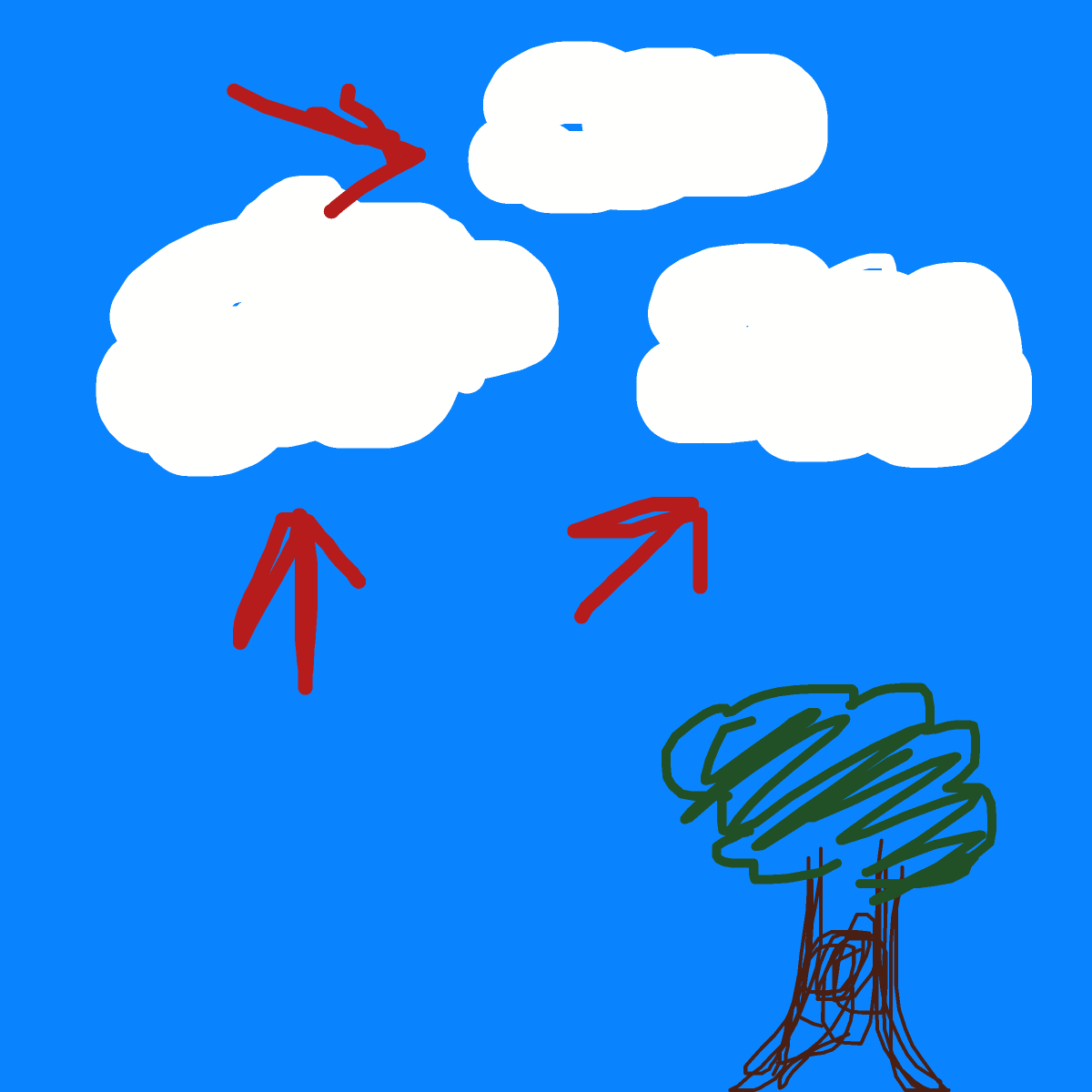 Cloud drawing by brass-sage-way