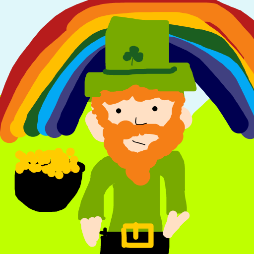 Leprechaun drawing by last-graph-force
