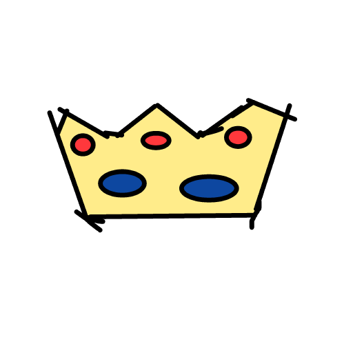 King drawing by bla bla bla
