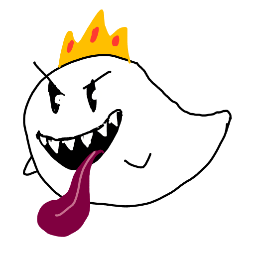 King Boo drawing by chloster