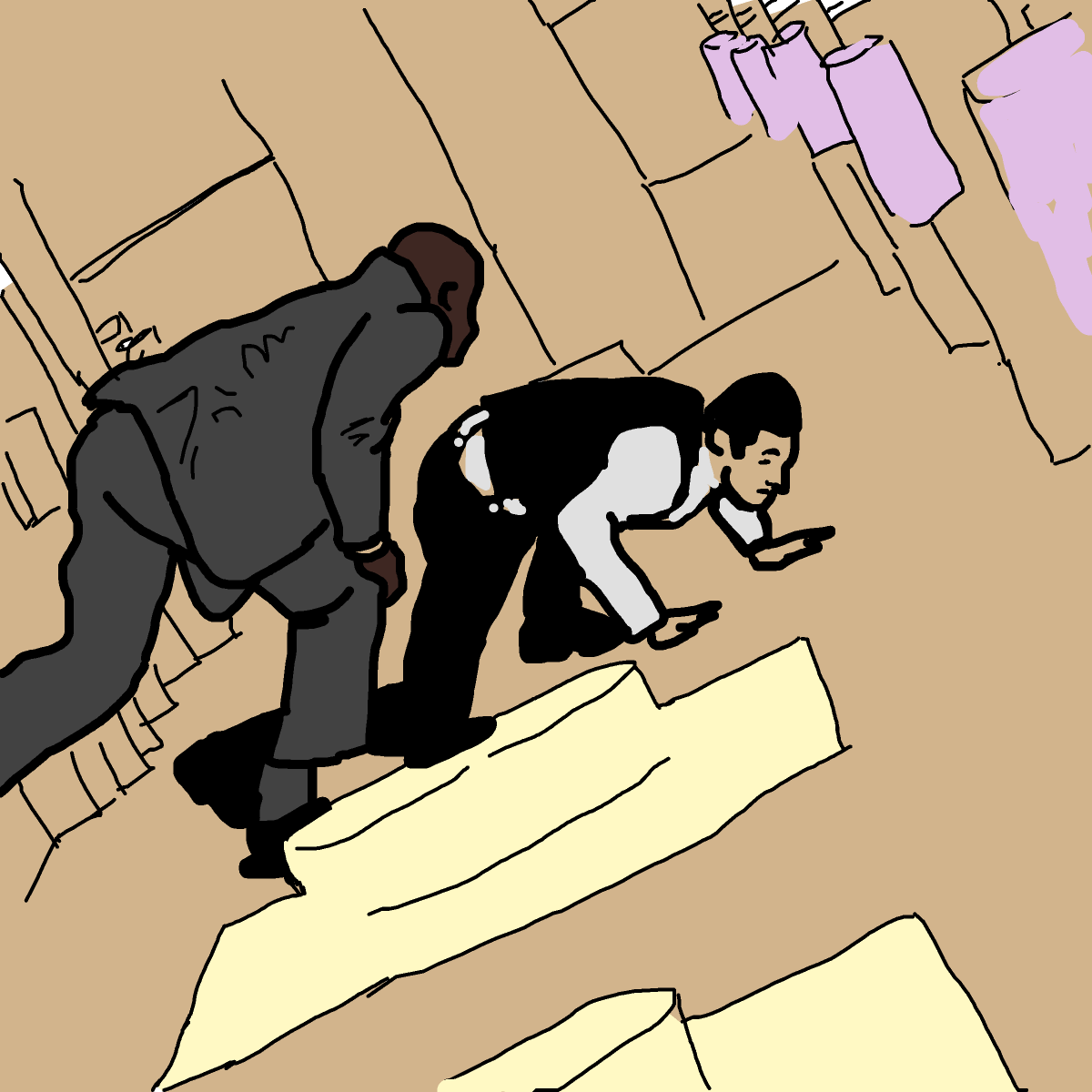 Inception drawing by knoxy