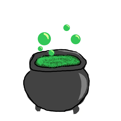 Cauldron drawing by plus-jet-sketcher