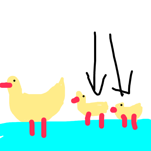 Duckling drawing by jake
