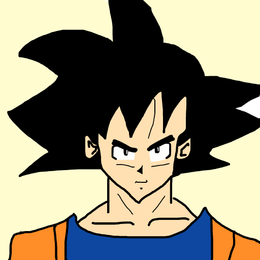 Goku drawing by theduchess