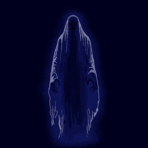 Ghost drawing by Soybean