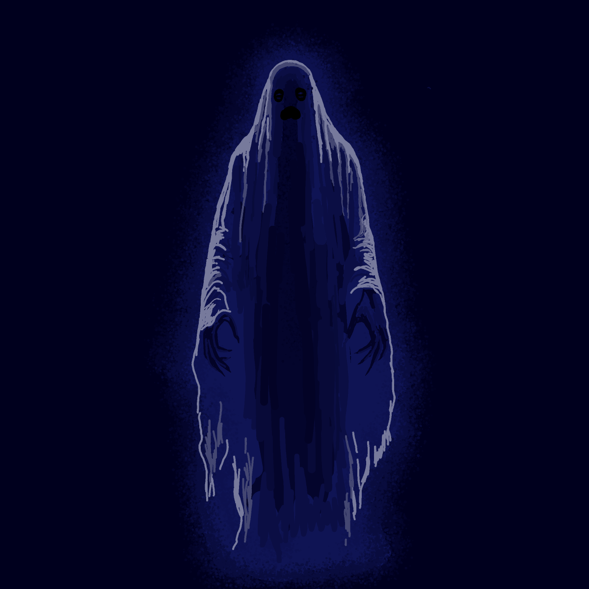 Ghost drawing by Soybean