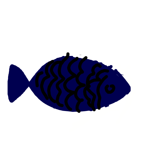 Fish drawing by gamma-mint-smith