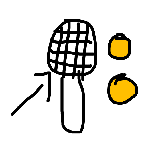 Racket drawing by aqua-hyper-doodler