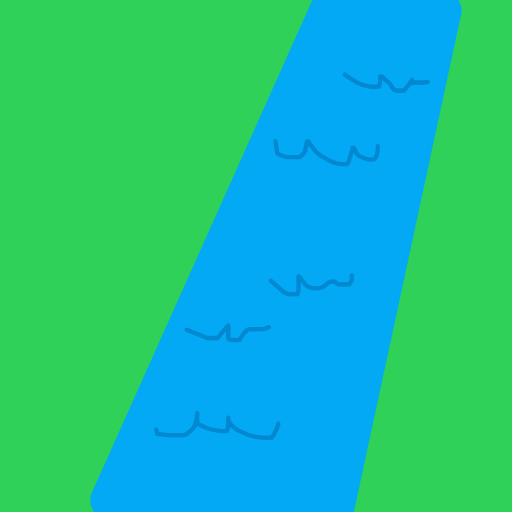 River drawing by tromb