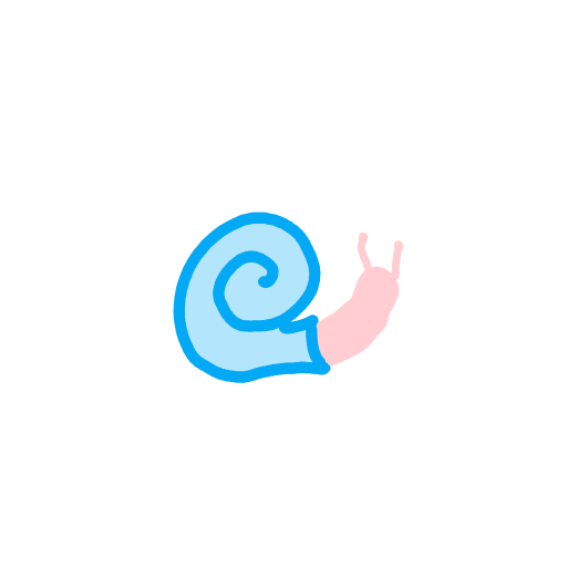 Snail drawing by 1singular_sensation