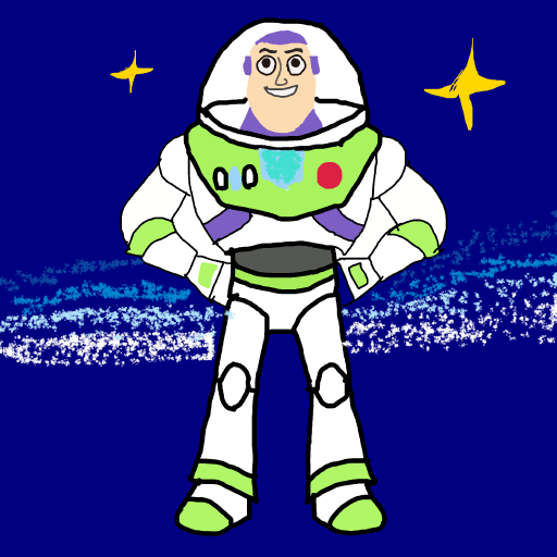 Buzz Lightyear drawing by icy-cream-eye