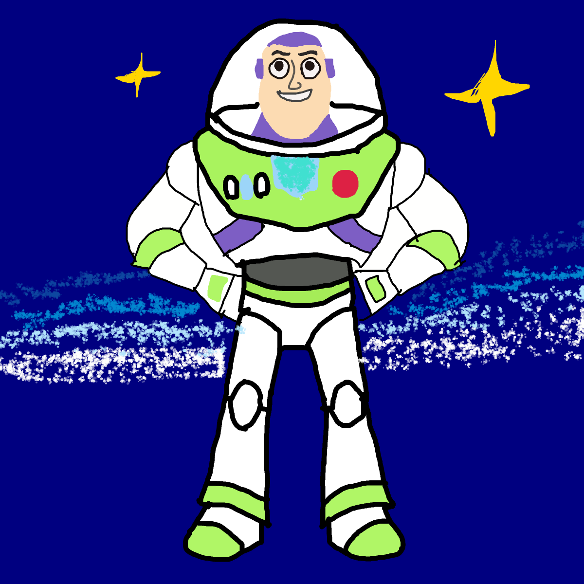 Buzz Lightyear drawing by icy-cream-eye