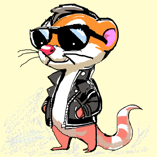 Weasel drawing by brass-alpha-grace
