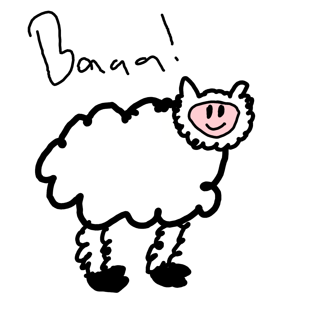 Sheep drawing by ismael