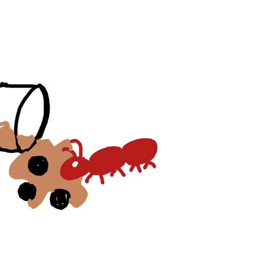 Ant drawing by doublem