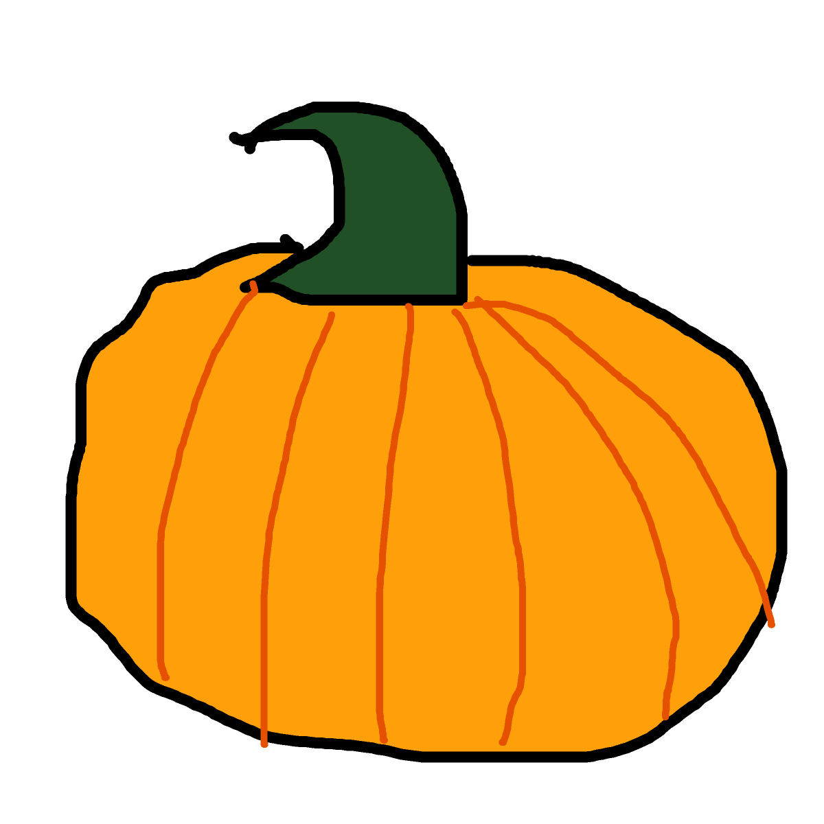 Pumpkin drawing by mikestam195