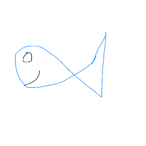 Fish drawing by mikestam195