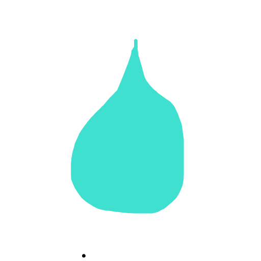 Raindrop drawing by bia