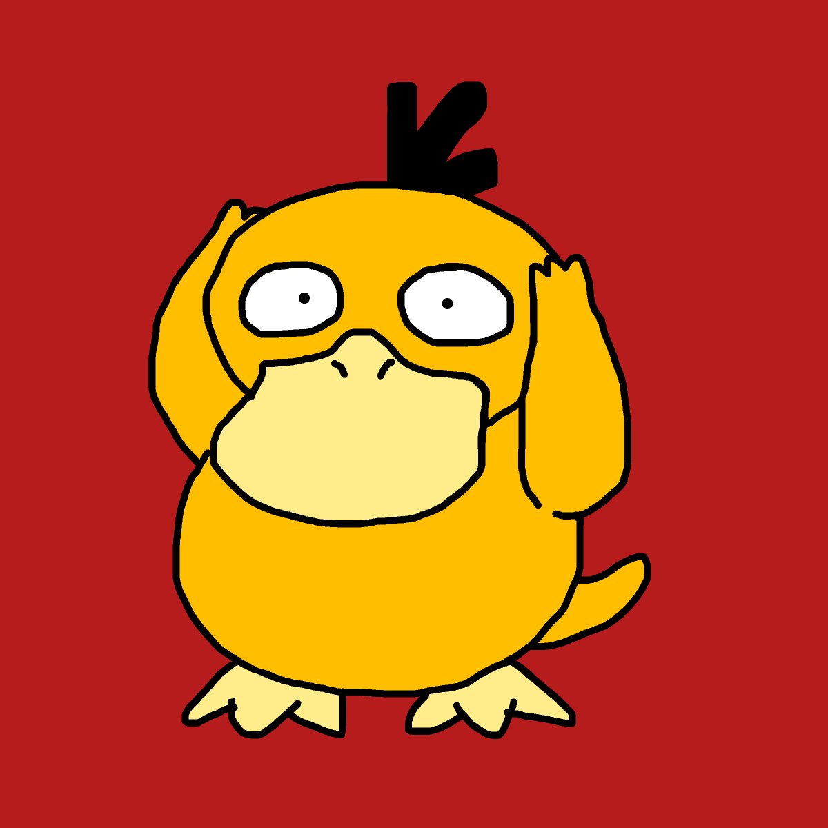 Psyduck drawing by carla