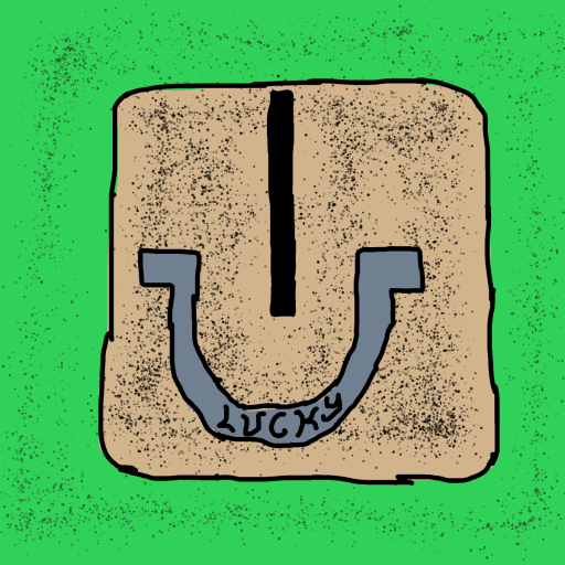 Horseshoe drawing by pancakes palette