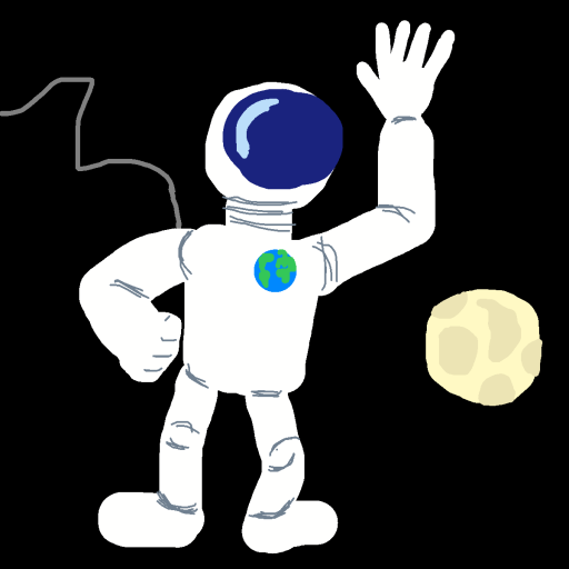 Spacesuit drawing by nicodarunia