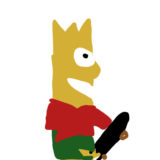 Bart drawing by Timmie