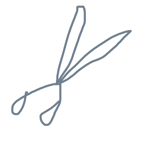 Scissors drawing by bia