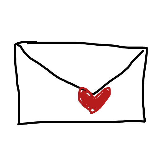 Love Letter drawing by ivory-teal-builder