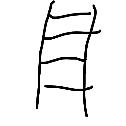 Ladder drawing by sonic-amber-way